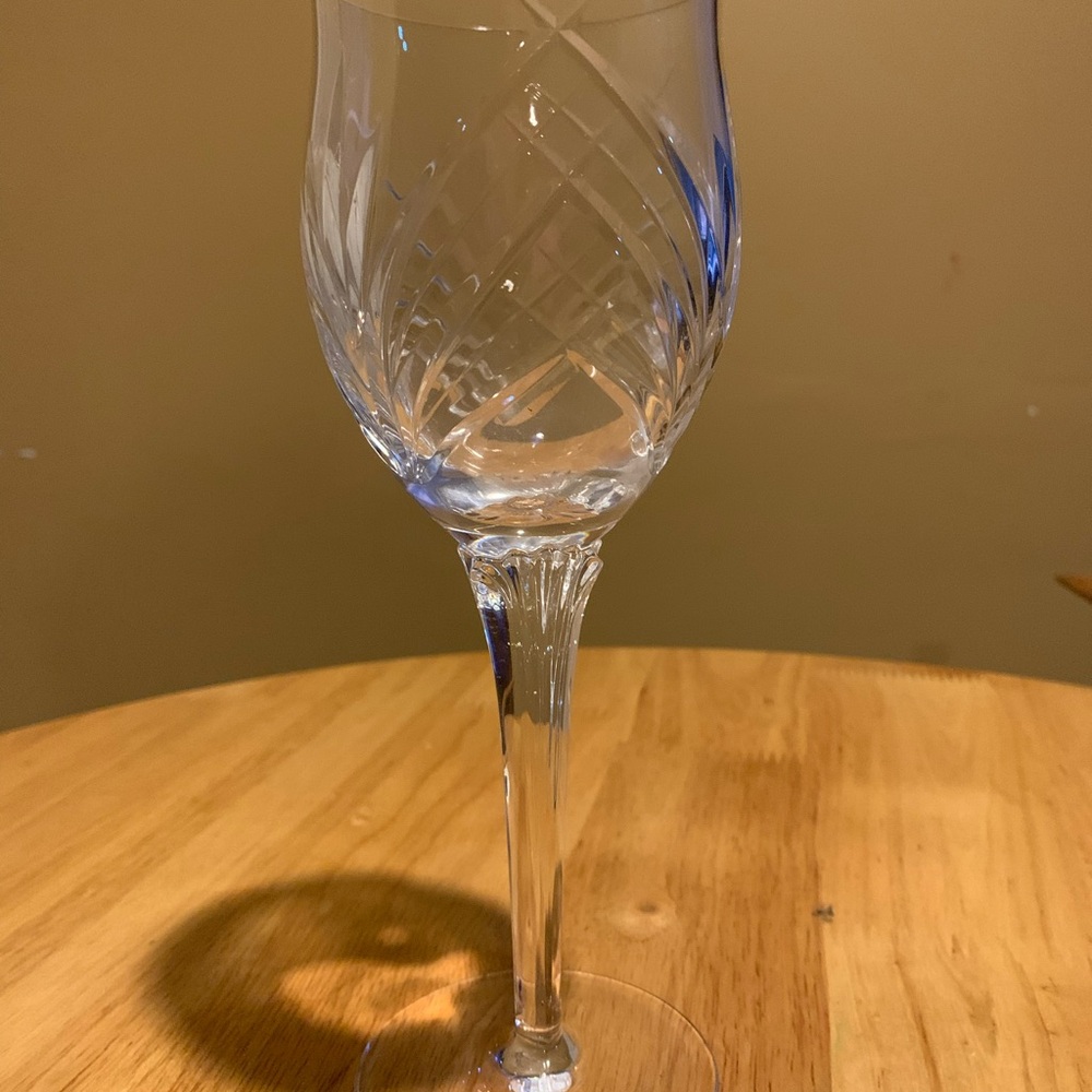 Lonng Stem Crystal Marquis Waterford Wine Glass